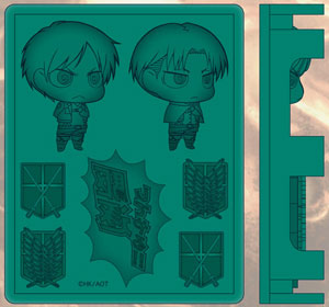 SILICONE ICE TRAY ATTACK ON TITAN SNK SILICONE ICE TRAY ATTACK ON TITAN SNK